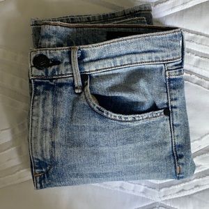 Rag and bone straight leg high rise jeans sz 26